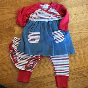 Hanna Andersson Wiggle Set - 70 -12-18 months